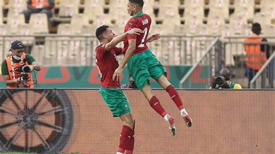 الشوط الأول.. المغرب تتقدم على جزر القمر في أمم إفريقيا2021