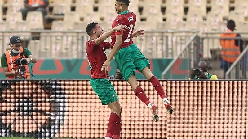 الشوط الأول.. المغرب تتقدم على جزر القمر في أمم إفريقيا2021