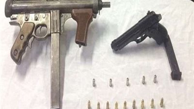 ضبط أسلحة غير مرخصة بمراكز المنيا خلال 24 ساعة