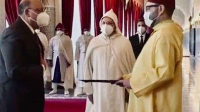 سفير مصر في المغرب يُقدم أوراق اعتماده لجلالة الملك محمد السادس