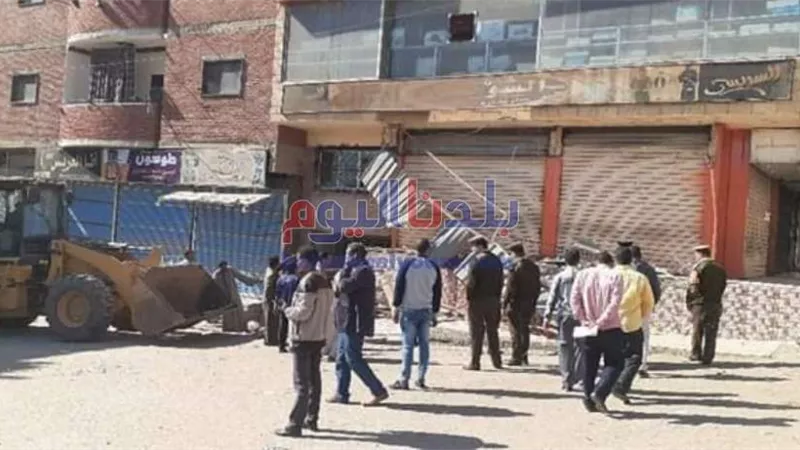 إزالة 564 مخالفة مرافق خلال حملة أمنية مكثفة بالمنيا