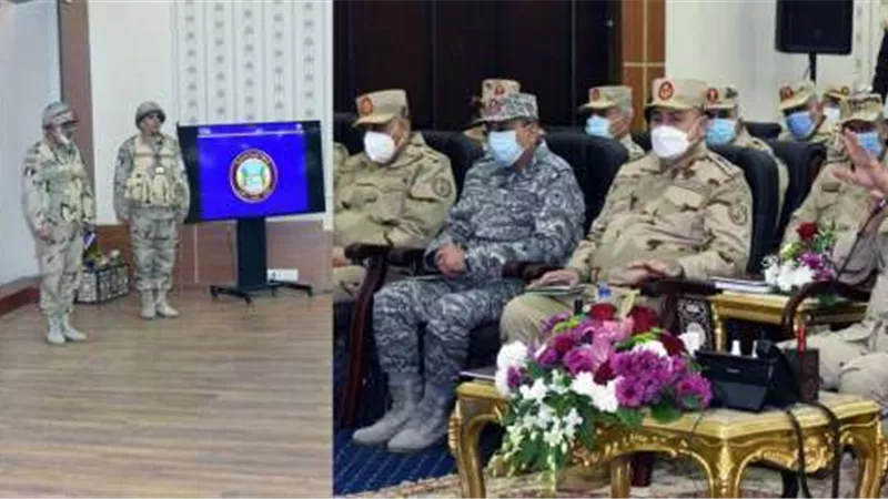 وزير الدفاع يشهد مشروع مراكز القيادة التعبوي « جالوت - 9 » بالمنطقة الغربية العسكرية