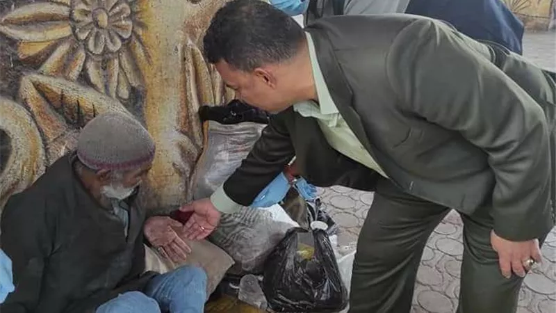 القباج.. توجه بسرعة إنقاذ 3 مواطنين بلا مأوى من بينهم 