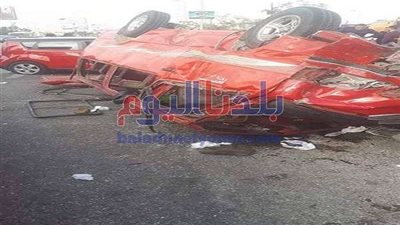 مصرع وإصابة 22 مزارعًا في حادث مروع بالمنيا