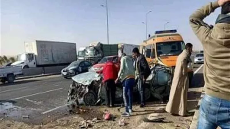 تصادم سيارة أنابيب وموتوسيكل تسبب في مصرع مواطن بمحافظة قنا