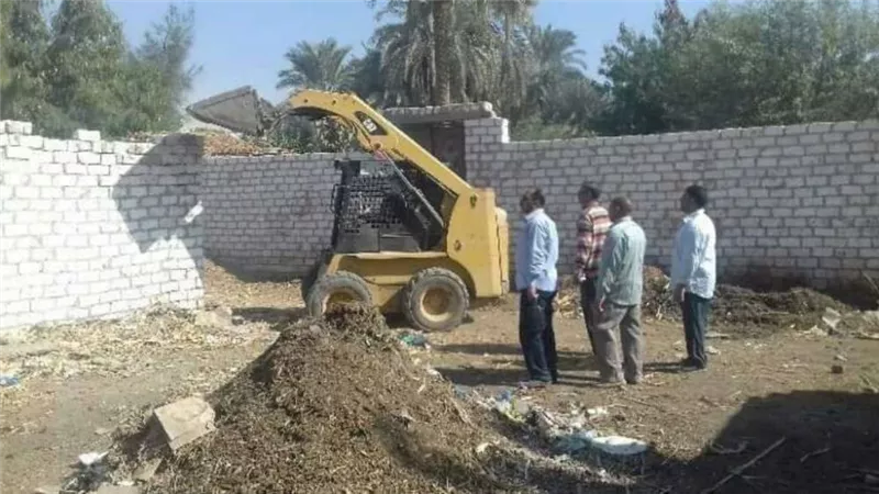 إزالة 733 مخالفة مرافق بالمنيا