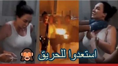 شاهد.. سولاف فواخرجي توجه رسالة للجمهور.. استعدوا للحريق