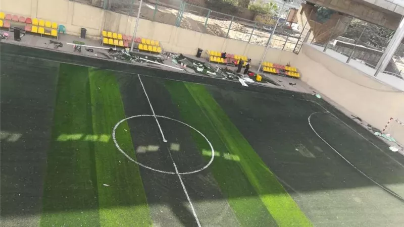 الانتهاء من تجديد ملاعب تجارة عين شمس