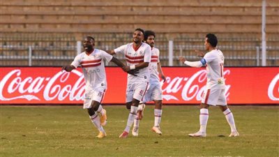 الزمالك يتقدم بهدفين أمام سيراميكا كليوباترا في كأس رابطة الأندية