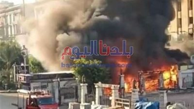 إخماد حريق داخل وحدة سكنية في المنيا الجديدة بسبب انفجار أسطوانة بوتاجاز
