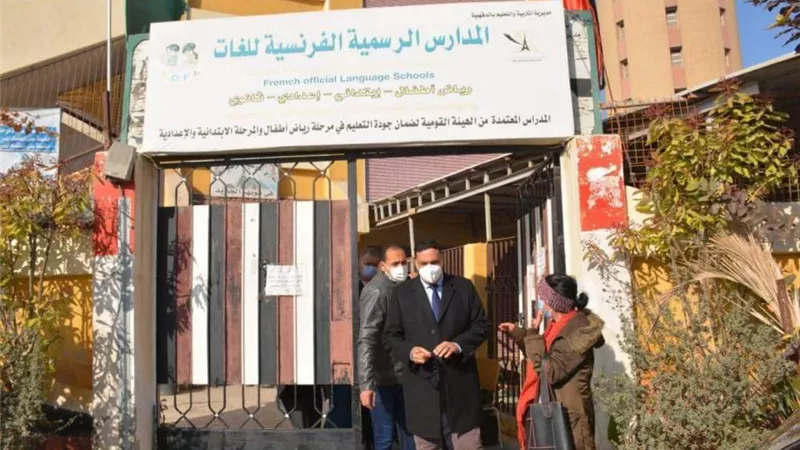 محافظ الدقهلية يتفقد لجان امتحانات الشهادة الاعدادية بمدرستين لهذا السبب