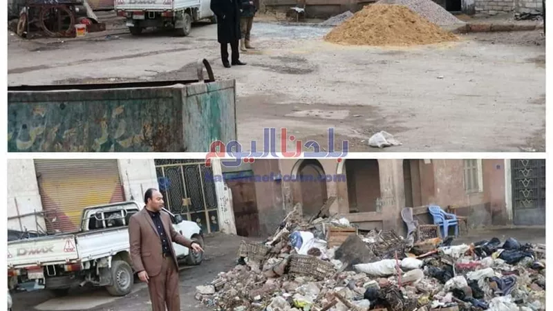 رفع ٨٧٨ طن قمامة ضمن حملة النظافة المكبرة بحوش عيسى