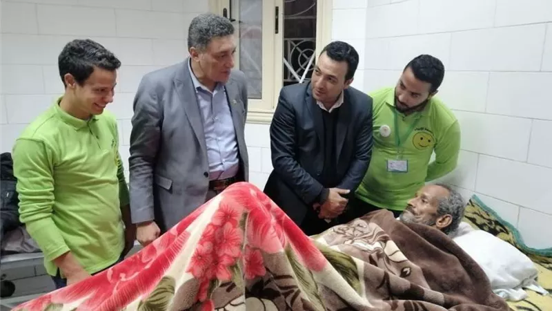التضامن الاجتماعي تُستجيب لشكوى مُسن بلا مأوى