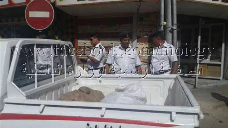 تحرير مخالفات مرافق خلال حملة موسعة بالمنيا
