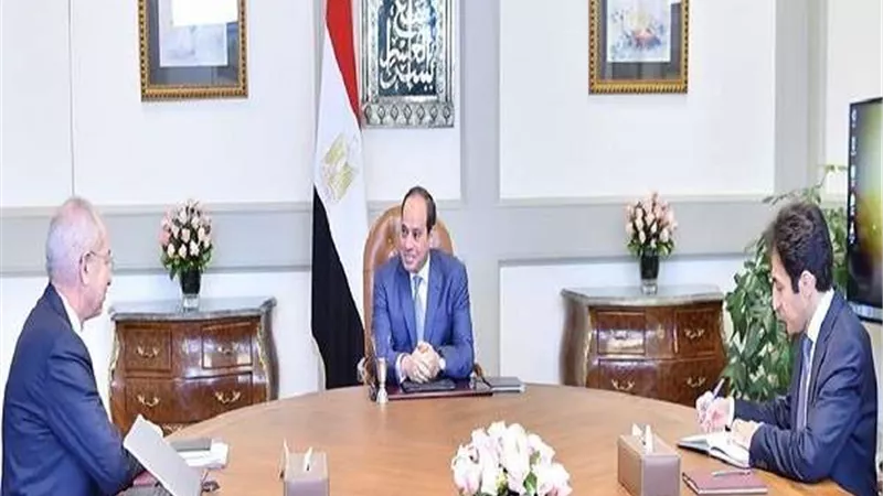 السيسي يتابع استراتيجية تطوير المنطقة الاقتصادية