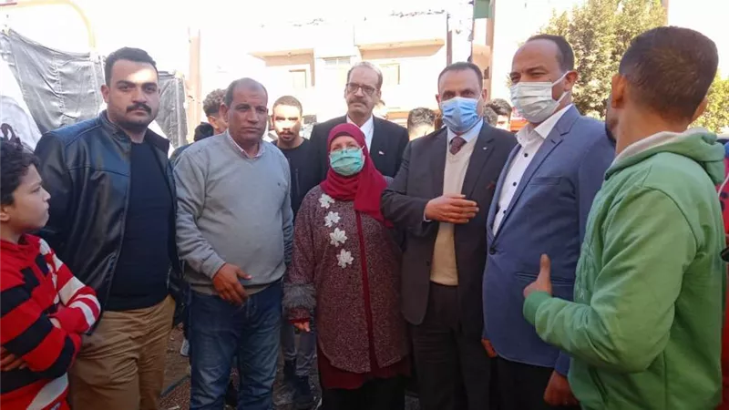 عين شمس تنظم قافلة طبية متكاملة بقرية شطانوف بالمنوفية
