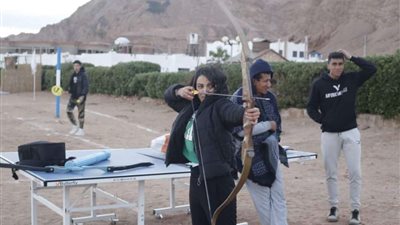 ختام المسابقات الرياضية وتوزيع الجوائزعلى الفائزين فى معسكر 