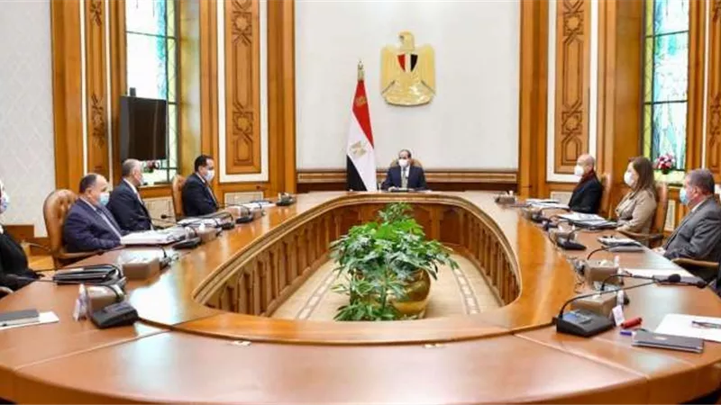 الرئيس عبد الفتاح السيسي يتابع خطة الحكومة لبرنامج الطروحات للشركات المملوكة للدولة