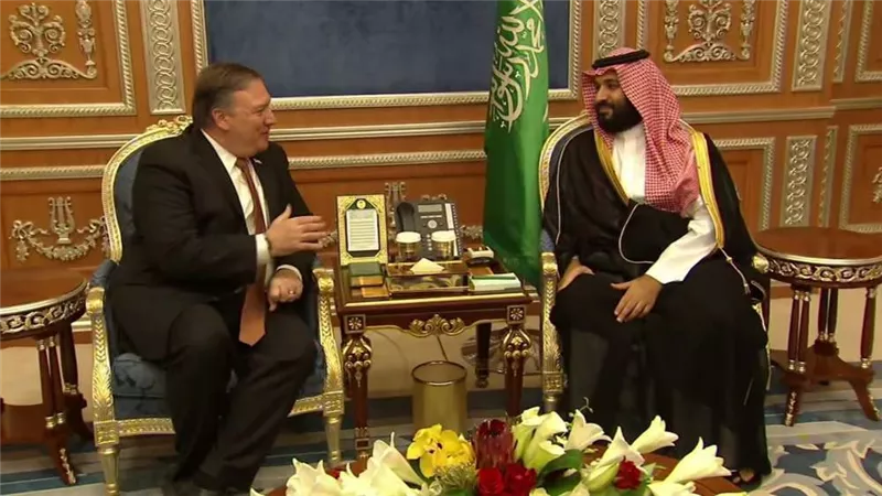 بعد مقتل قاسم سليماني.. ولي العهد السعودي يجري مباحثات مع بومبيو بشأن الاستفزازت العسكرية لإيران