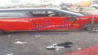 مصرع شخص وإصابة آخر في حادث سيارة ببورسعيد