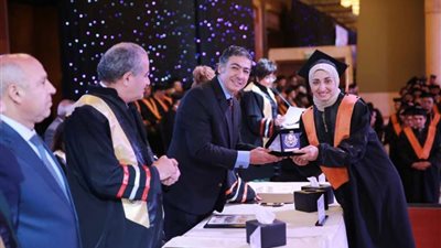 رئيس محكمة الجنايات يشهد احتفالية الأكاديمية العربية للعلوم والتكنولوجيا