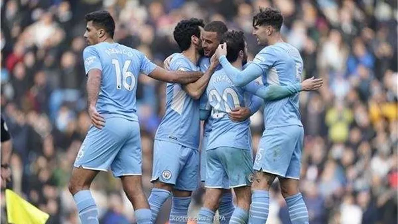 مباراة مانشستر سيتي وسبورتنج لشبونة في دوري أبطال أوروبا
