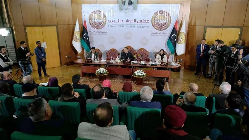 البرلمان الليبي يعلن اتخاذ إجراءات قضائية ضد المشاركين في الاتفاق التركي