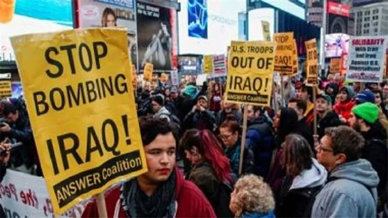 من قلب واشنطن.. تظاهرات تندد بمقتل قاسم سليماني