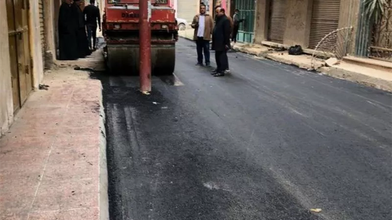 خريطة رصف طرق بتكلفة 10 ملايين و500 ألف جنيه فى البحيرة