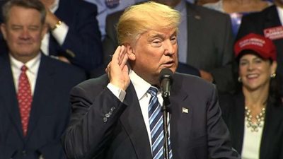 ترامب: لدينا جيش هو الأقوى في العالم وسننشر بيانًا حول القصف صباحًا