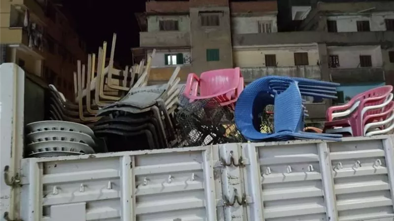 تحرير 25 محضر ورفع 690 إشغال طريق مخالف بالبحيرة