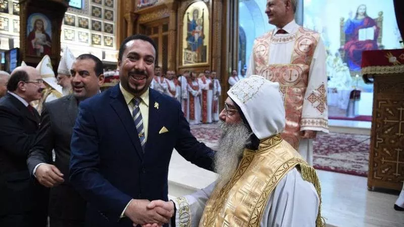 نايف عثمان يهنىء أقباط مصر بعيد القيامة المجيد