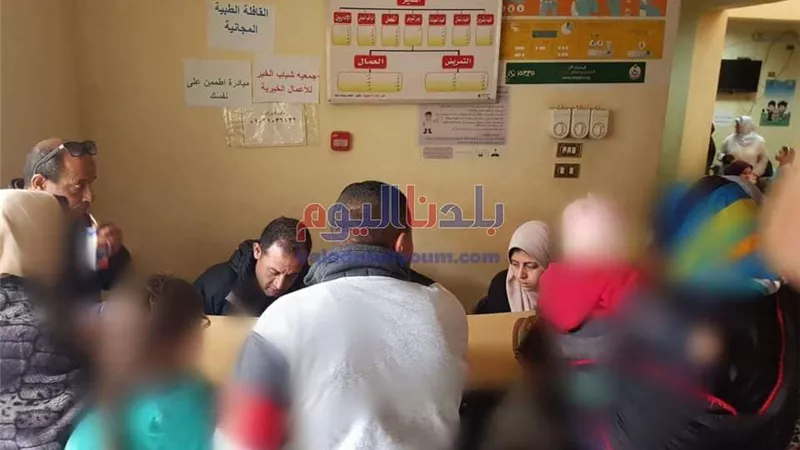 الكشف على 600 مواطن خلال قافلة طبية للكشف عن مرض الدرن بشبين القناطر