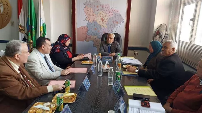 مدير تعليم المنوفية تشارك في اجتماع مجلس إدارة المدرسة الثانوية الفنية لمياه الشرب والصرف الصحي بالمنوفية