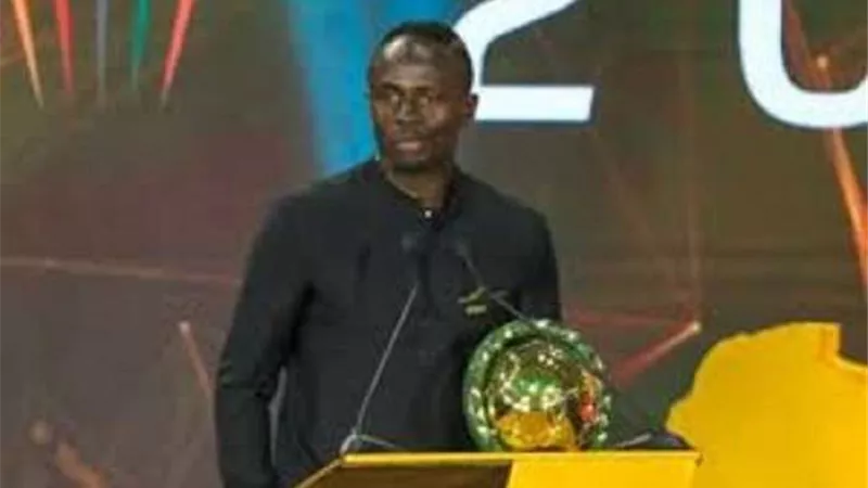 ماني يفشل في حضور الاحتفال الخاص بتتويجه بجائزة أفضل لاعب في أفريقيا