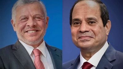 السيسي يتلقى اتصالاً هاتفياً من ملك المملكة الأردنية.. تفاصيل