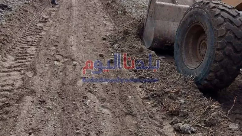 إزالة 6 تعديات على الأراضي الزراعية بمركز حوش عيسى فى البحيرة