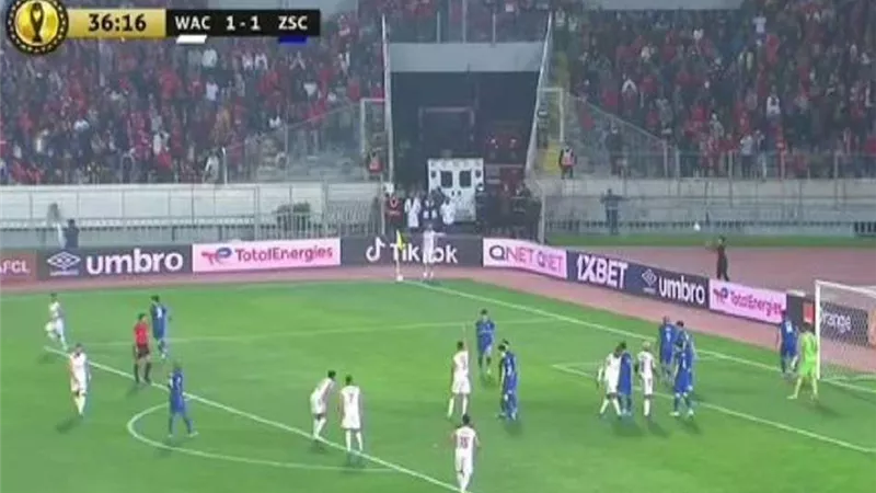 الشوط الأول.. الزمالك يتأخر بهدفين أمام الوداد بدوري أبطال إفريقيا