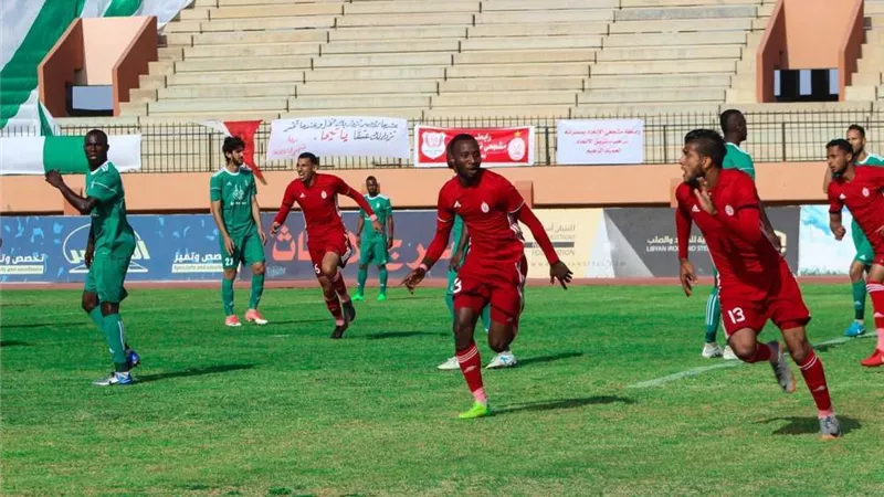 مباراة الاتحاد الليبي وشبيبة الساورة في الكونفدرالية الإفريقية