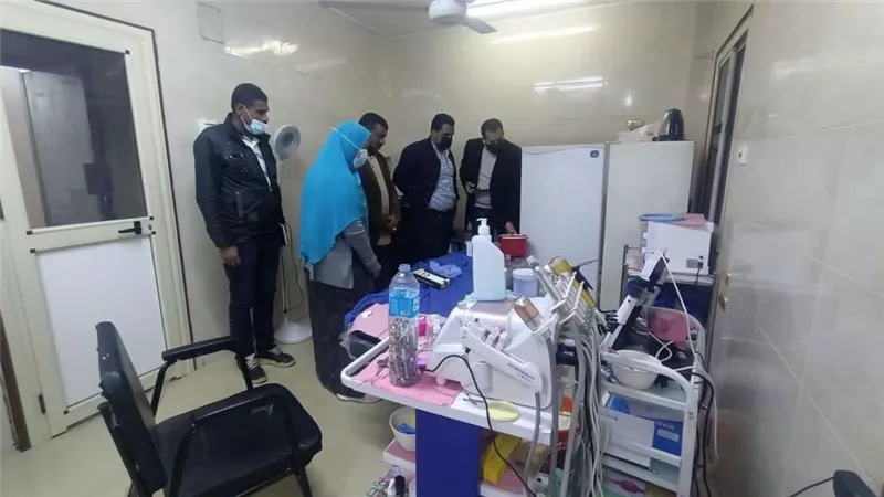 غلق وتشميع مركز تجميل بمنطقة المعبر وسط مدينة قنا