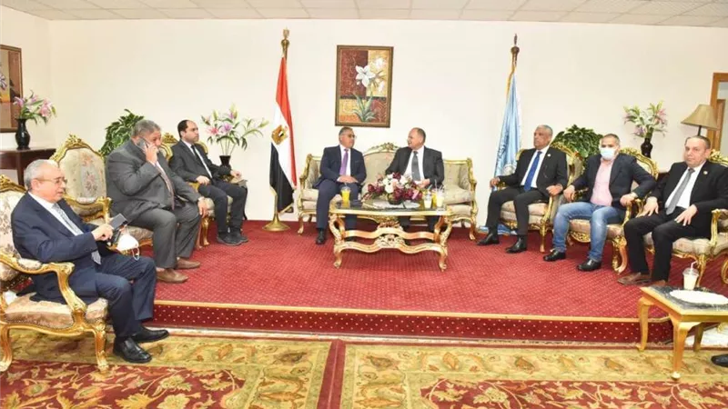 محافظ أسيوط يستقبل وفد لجنة الإدارة المحلية بمجلس النواب برئاسة السجيني