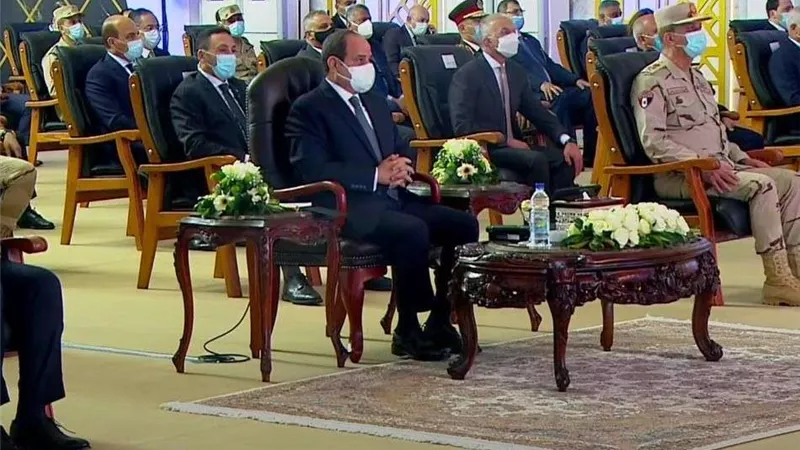 الرئيس السيسي يشهد فيلما تسجيليا بعنوان «ملحمة بناء» قبل افتتاح المشروعات القومية