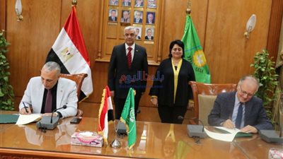 بروتوكول تعاون بين جامعة المنوفية وشركة إنروت للاستشارات