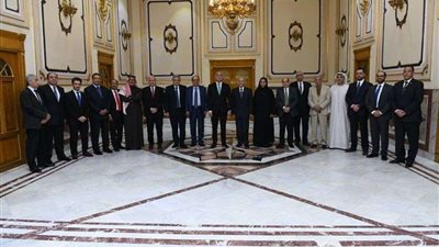 بالصور.. العصار والجزار يشهدان توقيع اتفاق تأسيس شركة في مجال إنتاج الأنابيب