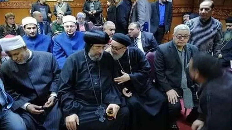 وفد كفر الشيخ يشارك كنيسة مارجرجس احتفالاتها بمرور 100 عام على إنشائها