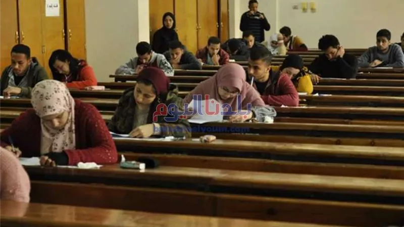 انتظام الامتحانات بكليات جامعة المنيا في أسبوعها الثاني