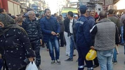 مصرع 5 أشخاص تحت أنقاض عقار منهار بمنطقة العطارين في الأسكندرية