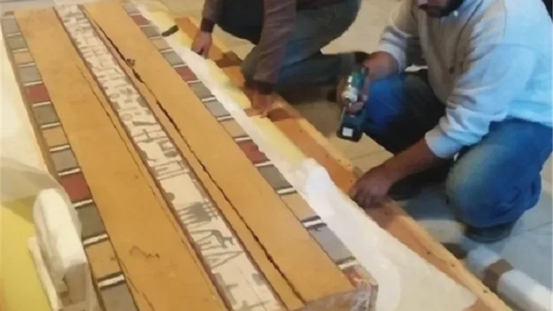 المتحف المصري الكبير يستقبل 202 قطعة أثرية (صور)