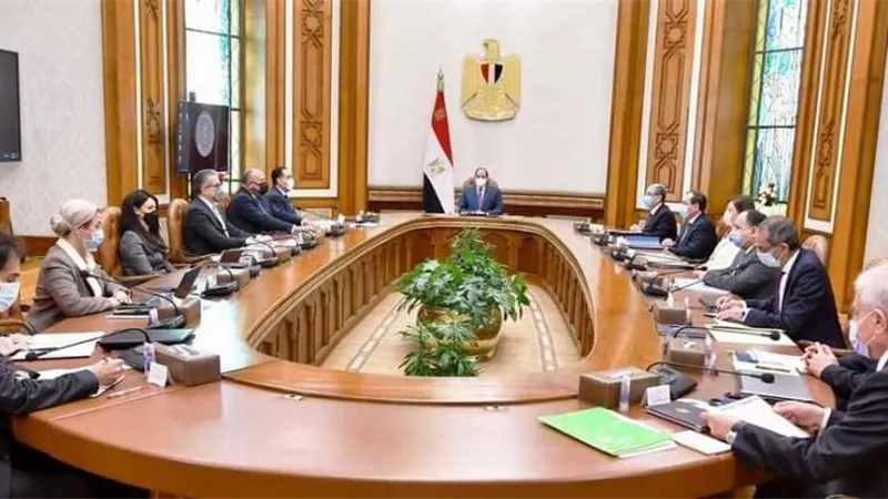 الرئيس السيسي يتابع أعمال اللجنة الوزارية لاستضافة مصر لمؤتمر تغير المناخ «COP27» نوفمبر القادم