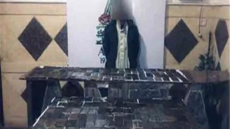 سقوط هارب من حكم قضائي بحوزته مواد مخدرة بالبحيرة